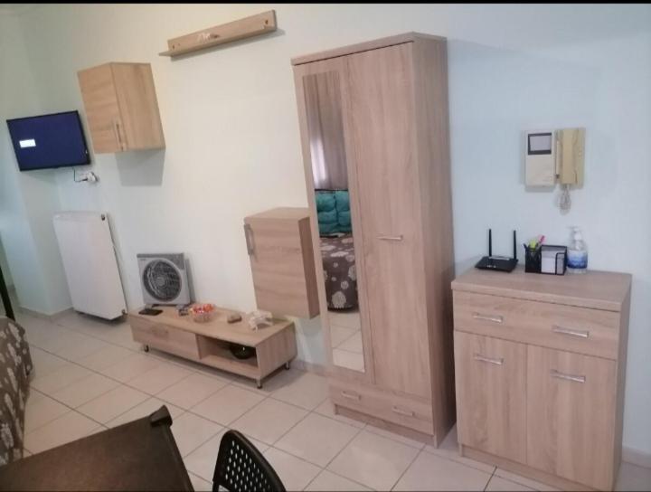 Kuchyň nebo kuchyňský kout v ubytování Artemis home