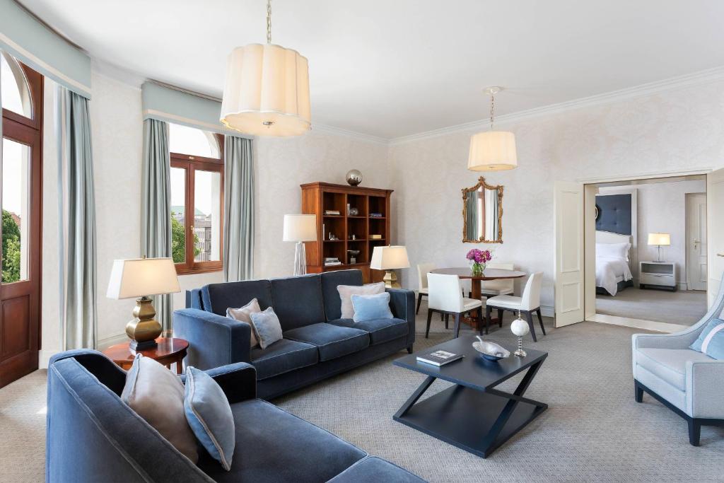 Posezení v ubytování Hotel Bristol, A Luxury Collection Hotel, Warsaw