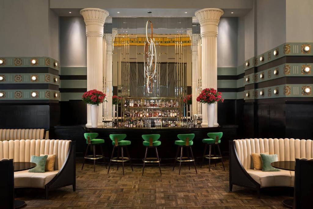 Posezení v ubytování Hotel Bristol, A Luxury Collection Hotel, Warsaw