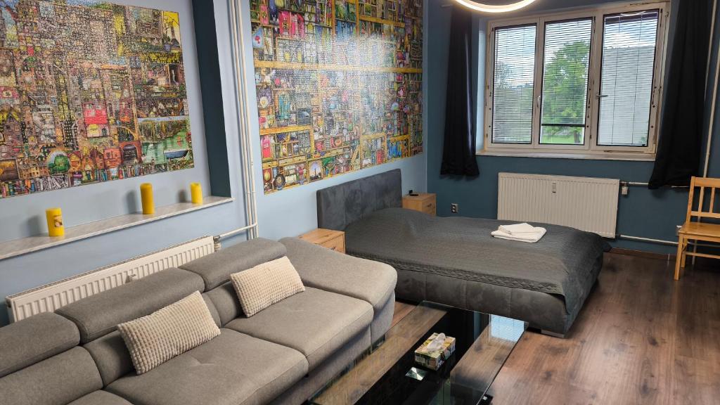 Posezení v ubytování Suk apartmán 24