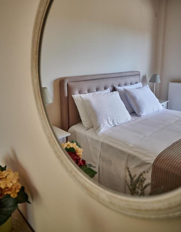 Postel nebo postele na pokoji v ubytování Luxury Apartment with Pool
