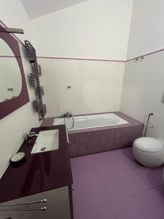 Koupelna v ubytování Casa Miglionico