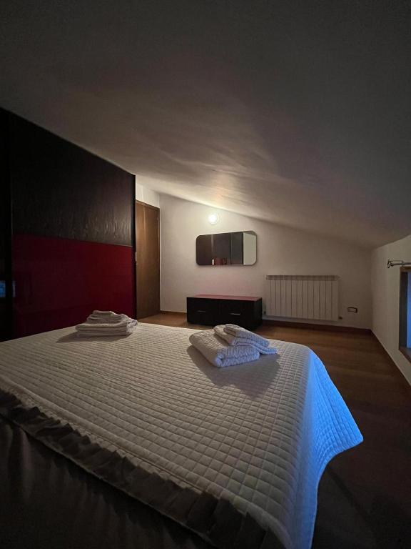 Postel nebo postele na pokoji v ubytování Casa Miglionico