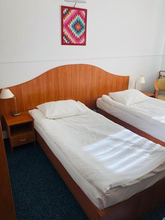 Postel nebo postele na pokoji v ubytování Hotel Taurus