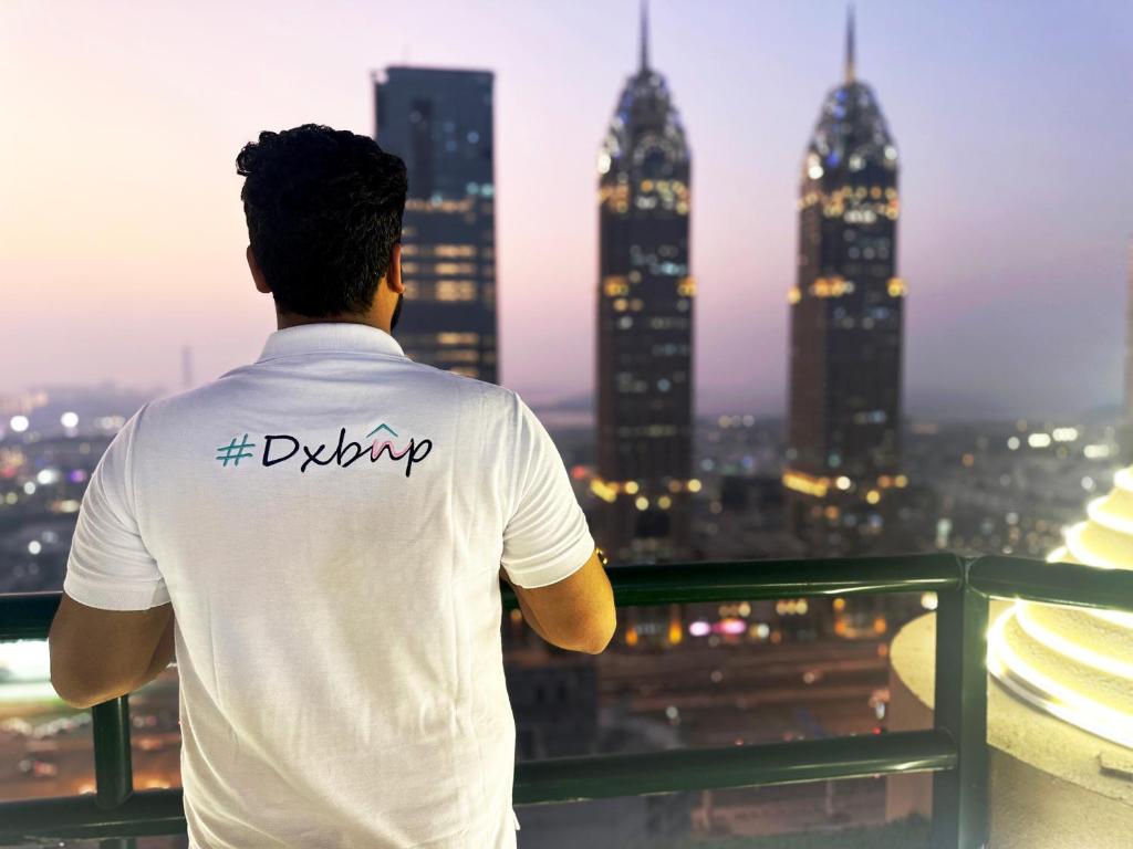 Nespecifikovaný výhled na destinaci Dubaj nebo výhled na město při pohledu z ubytování v soukromí