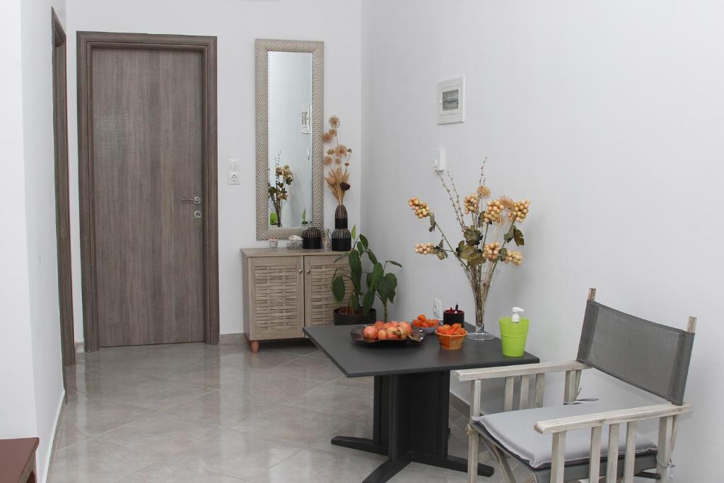 Posezení v ubytování Vagelis Nemea apartments