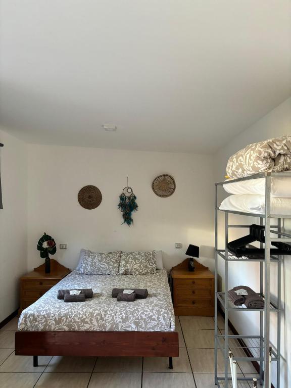 Postel nebo postele na pokoji v ubytování Camping Invernaderito