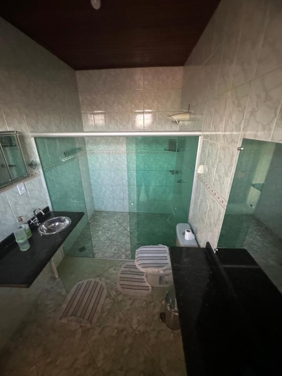 Koupelna v ubytování Flat Publio
