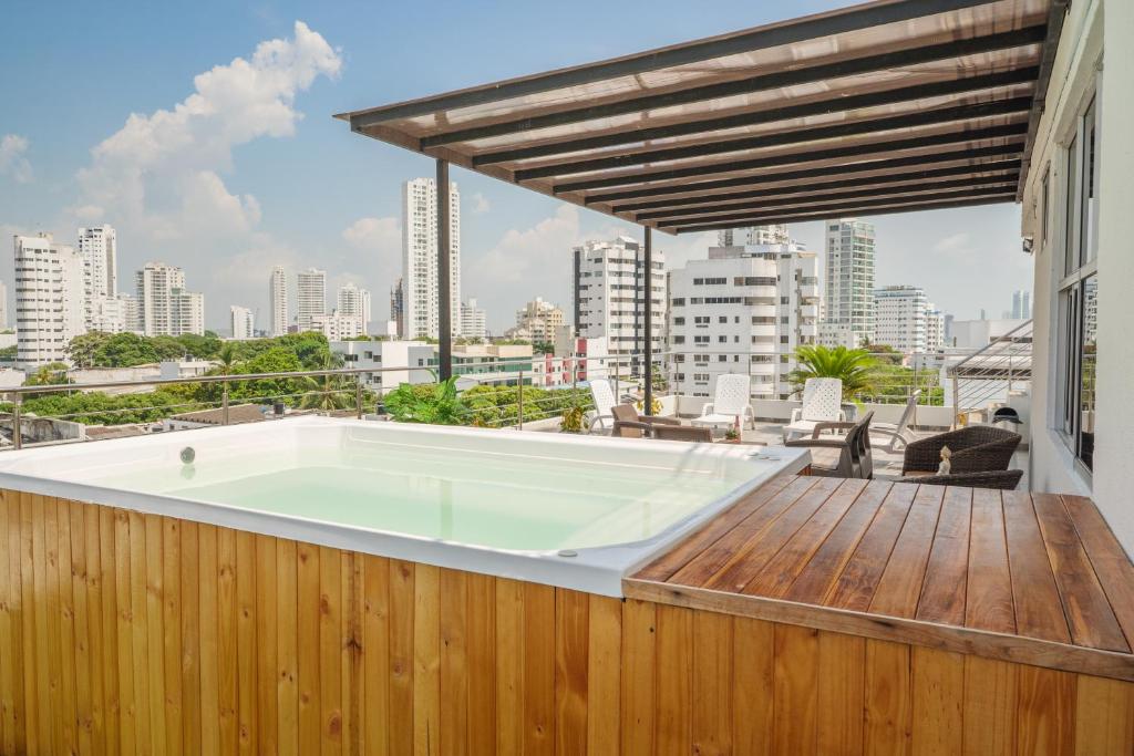 卡塔赫纳Bahia 79 Apartasuites Cerca al Centro的相册照片