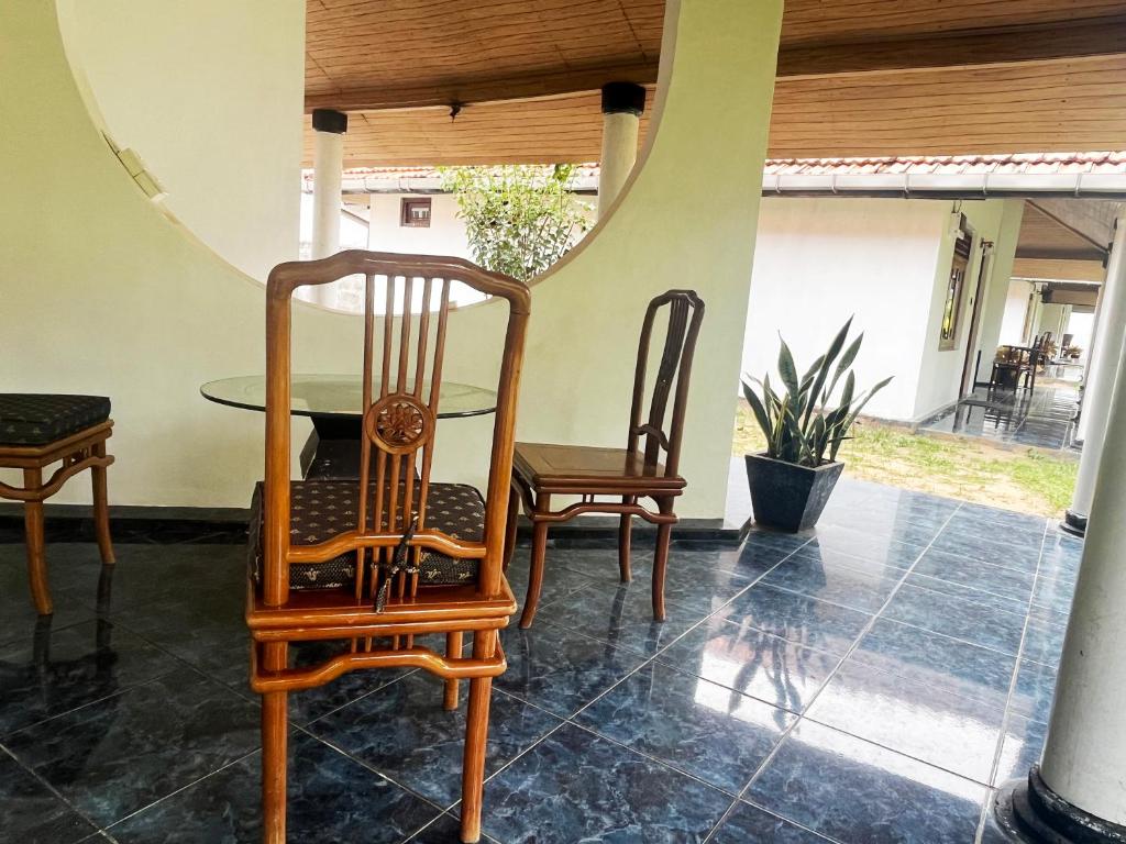 Patio nebo venkovní prostory v ubytování Tristar beach hotel