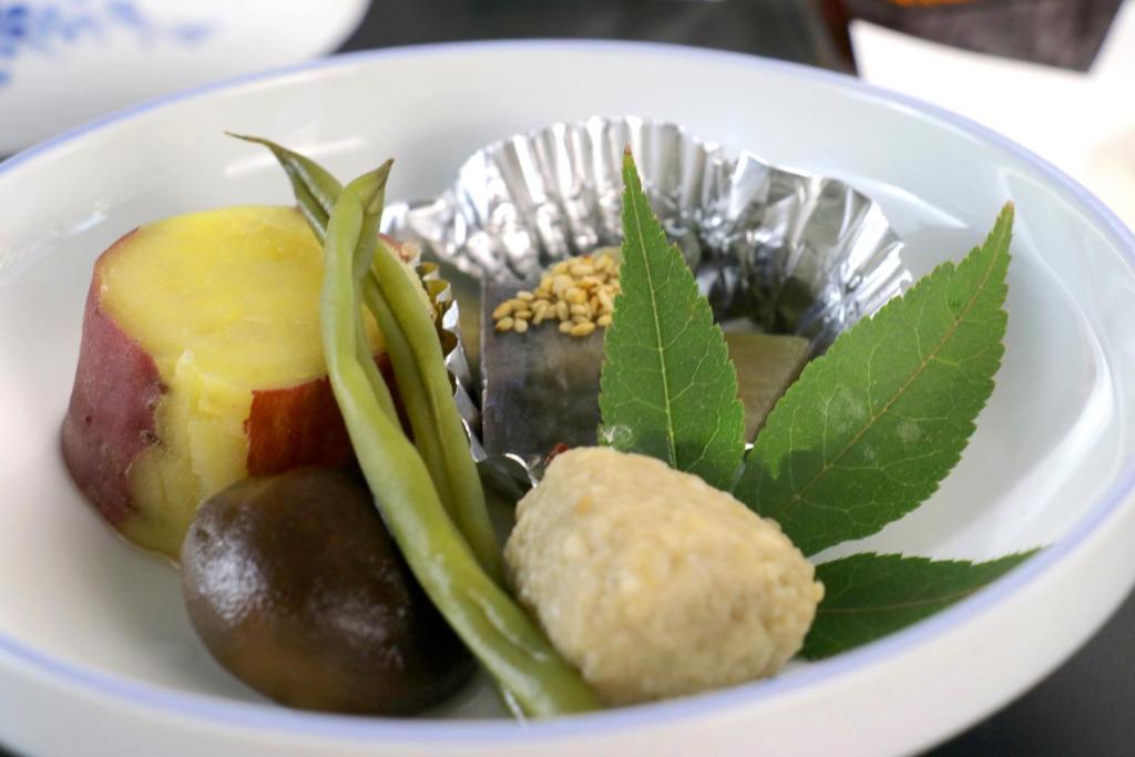 Menjar al ryokan o a prop