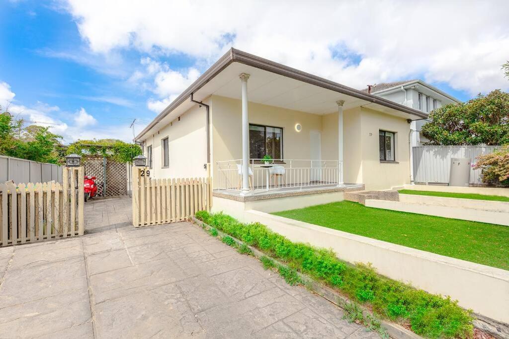 Bygningen som feriehuset ligger i