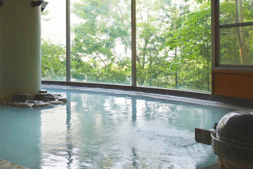 Bazén v ubytování Hotel Laforet Nasu nebo v jeho okolí