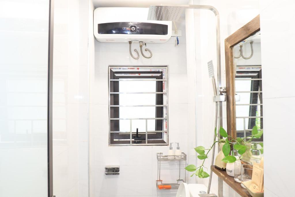 Kuchyň nebo kuchyňský kout v ubytování Mimosa Homestay Hanoi