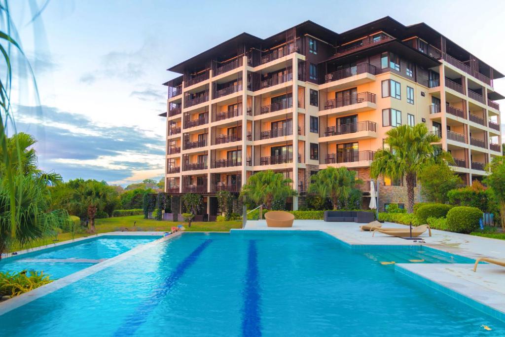 Bazén v ubytování Anvaya Cove, Seabreeze Verandas 2BR nebo v jeho okolí