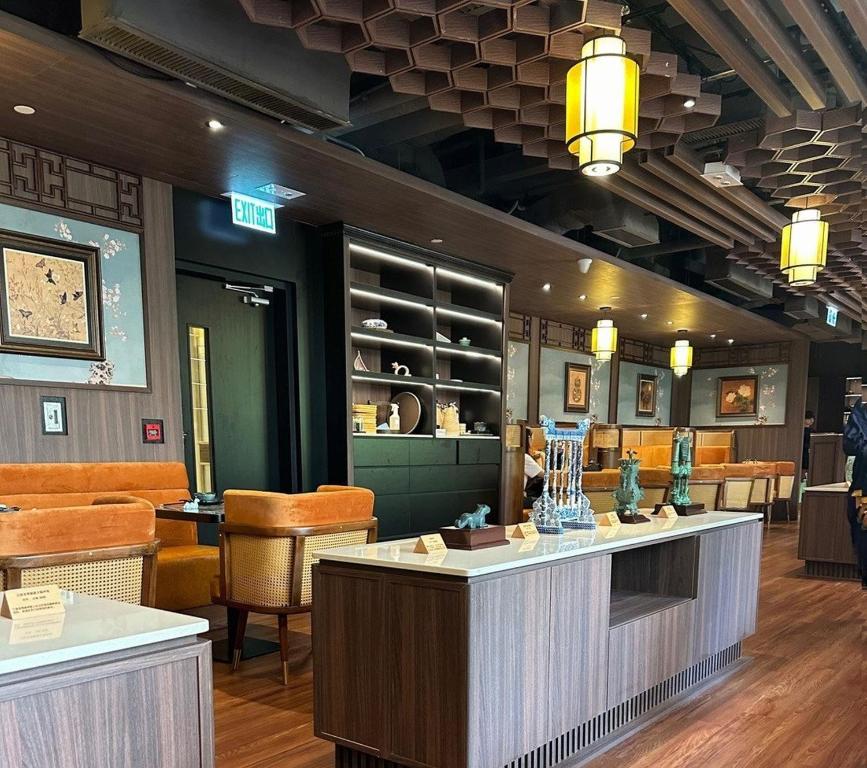 Lounge nebo bar v ubytování Holiday Inn Express Hong Kong Causeway Bay by IHG