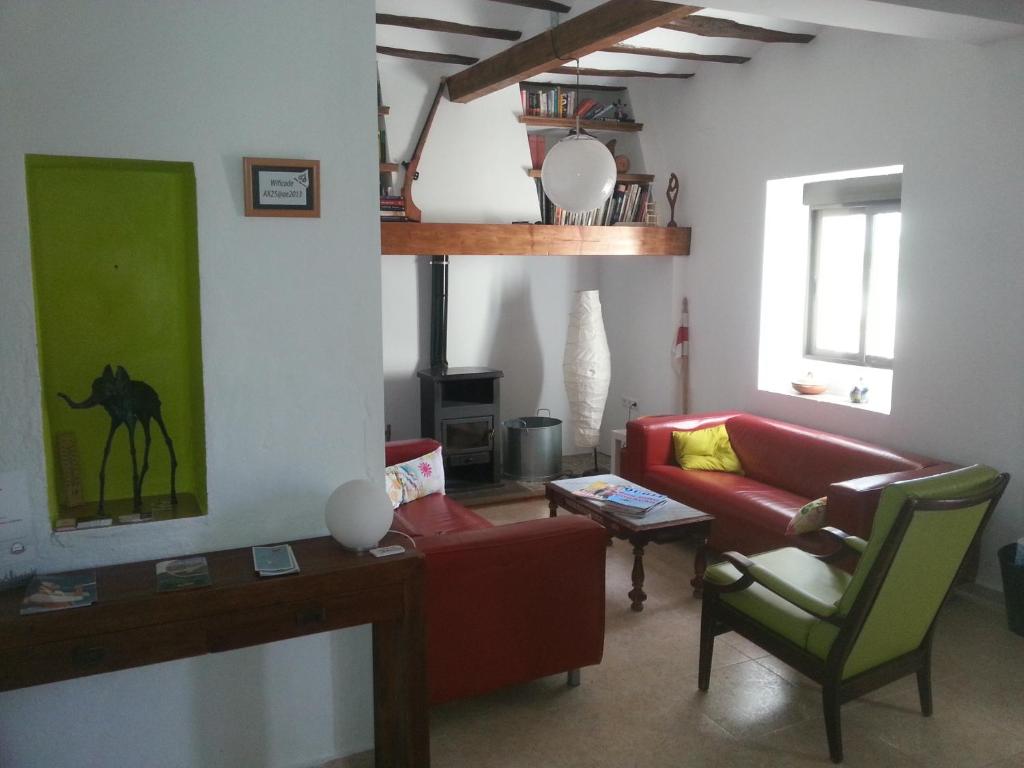 Posezení v ubytování Villa Carmen