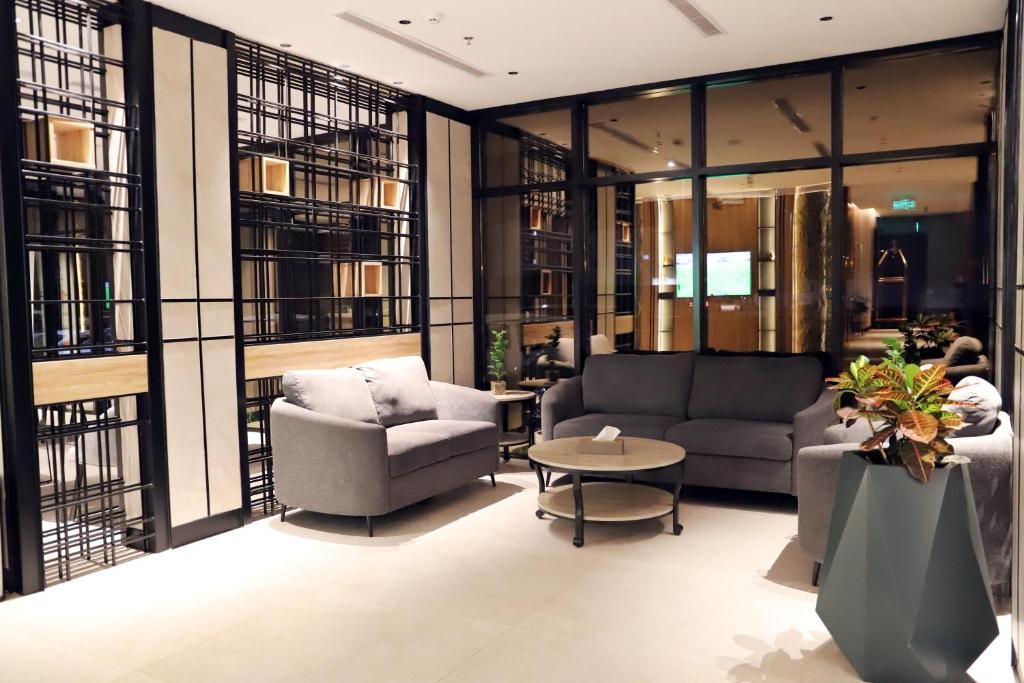 Posezení v ubytování Ramadi Hotel