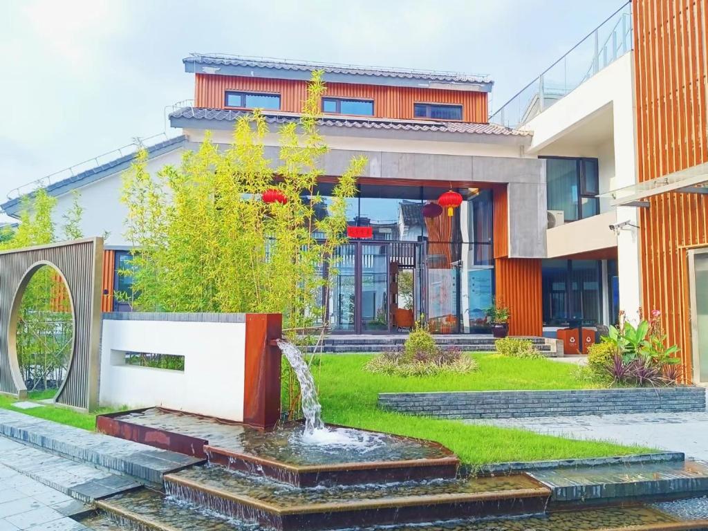 Zahrada ubytování 朱家角榆宿酒店 La Joie Resort