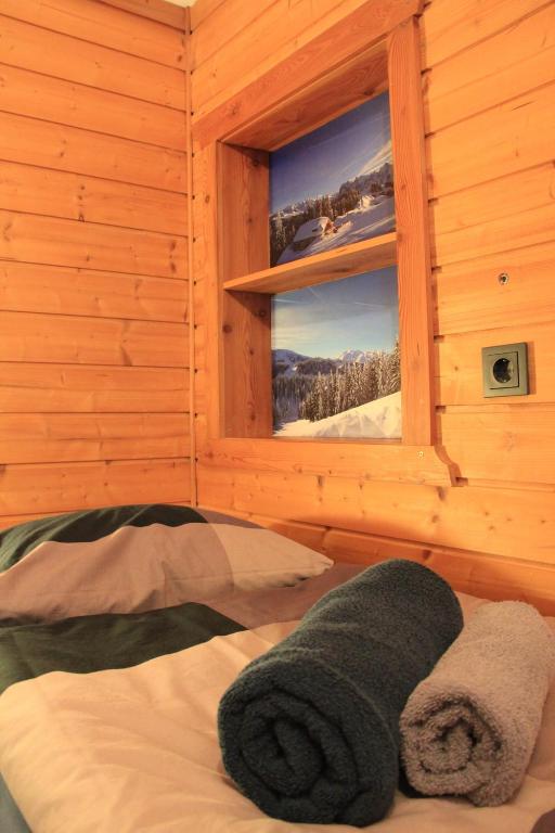 Postel nebo postele na pokoji v ubytování Apartments Gamsfeld