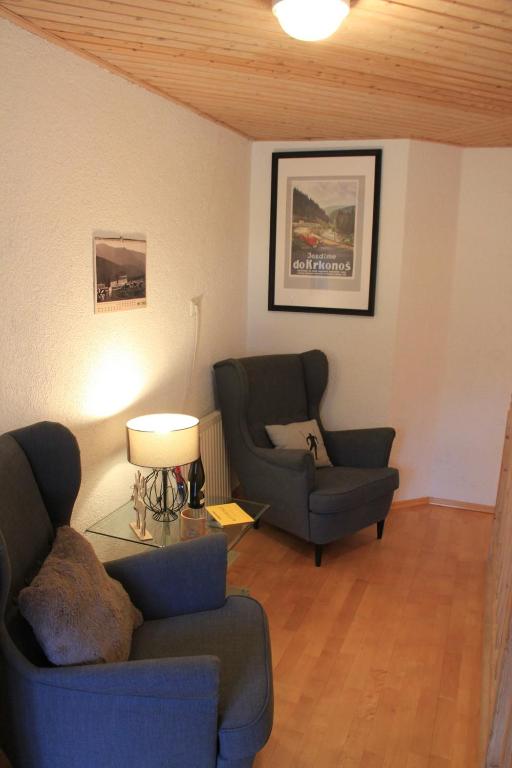 Posezení v ubytování Apartments Gamsfeld