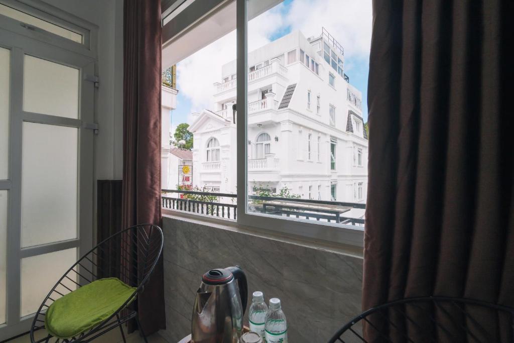 Ban công/sân hiên tại Cherry House Đà Lạt