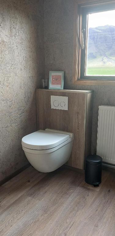 Koupelna v ubytování Grund