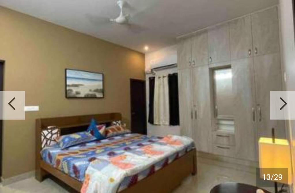 Postel nebo postele na pokoji v ubytování HOME STAY at SRIRAM VILLA Kumbakonam