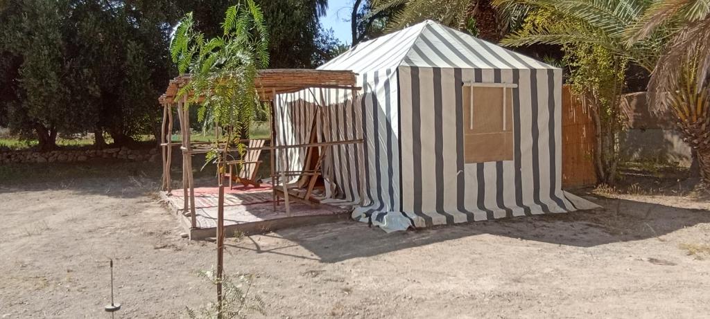 Giardino di BIVOUAC Sous Les Palmiers Bleus