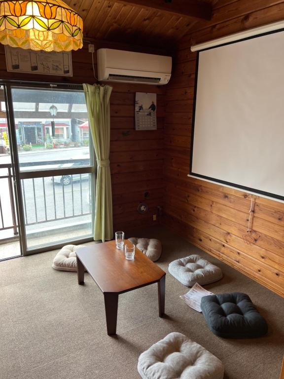 Posezení v ubytování Echo GuestHouse