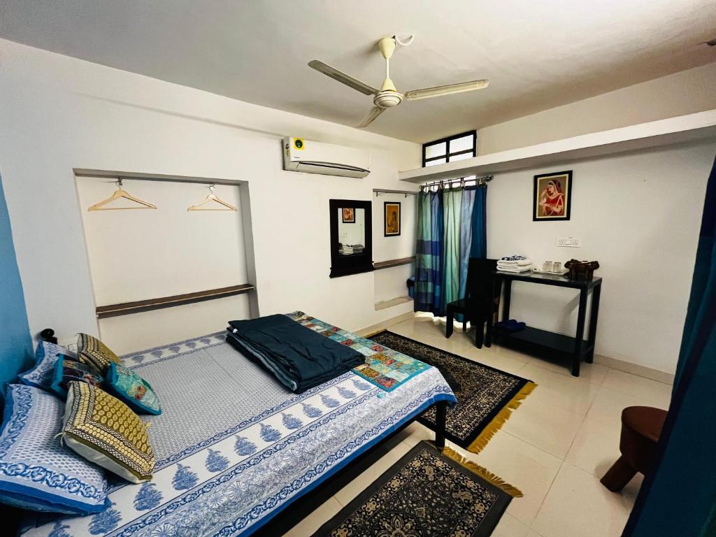 Voodi või voodid majutusasutuse Aura B&B - The Haveli Homestay toas