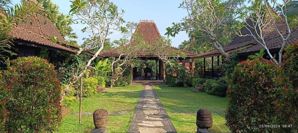 Zahrada ubytování Alas Arum Ecolodge