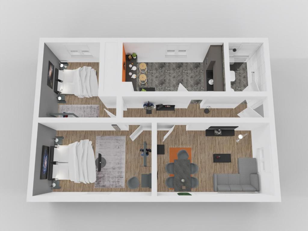 HARIKOA Apartment - close to City Center - FREE PARKING - Netflix - fast WiFi - Resim 11