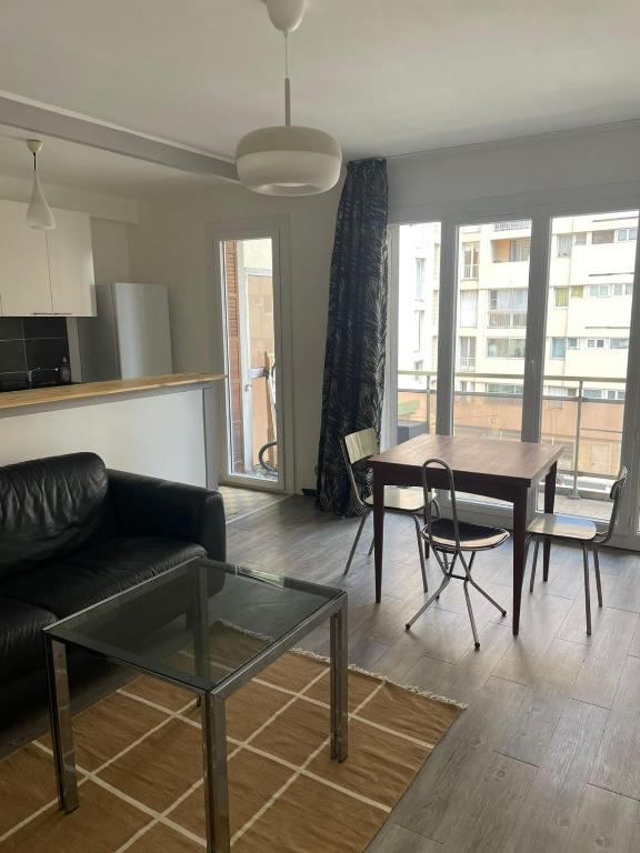 Posezení v ubytování Chartreux