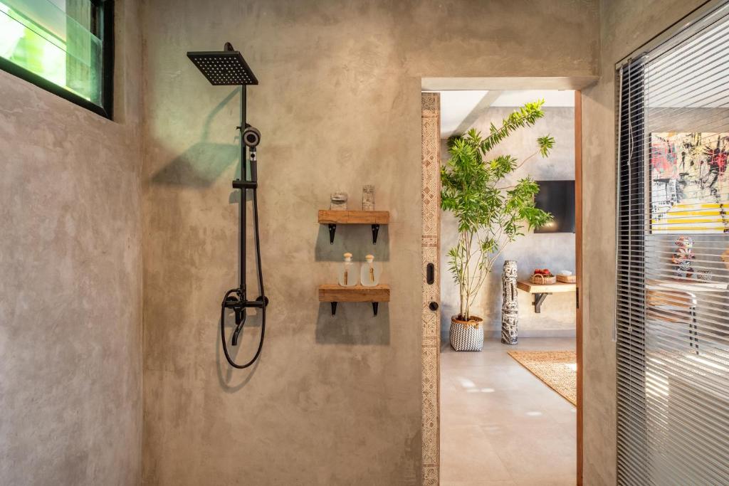 Koupelna v ubytování Ubud Lila Concept