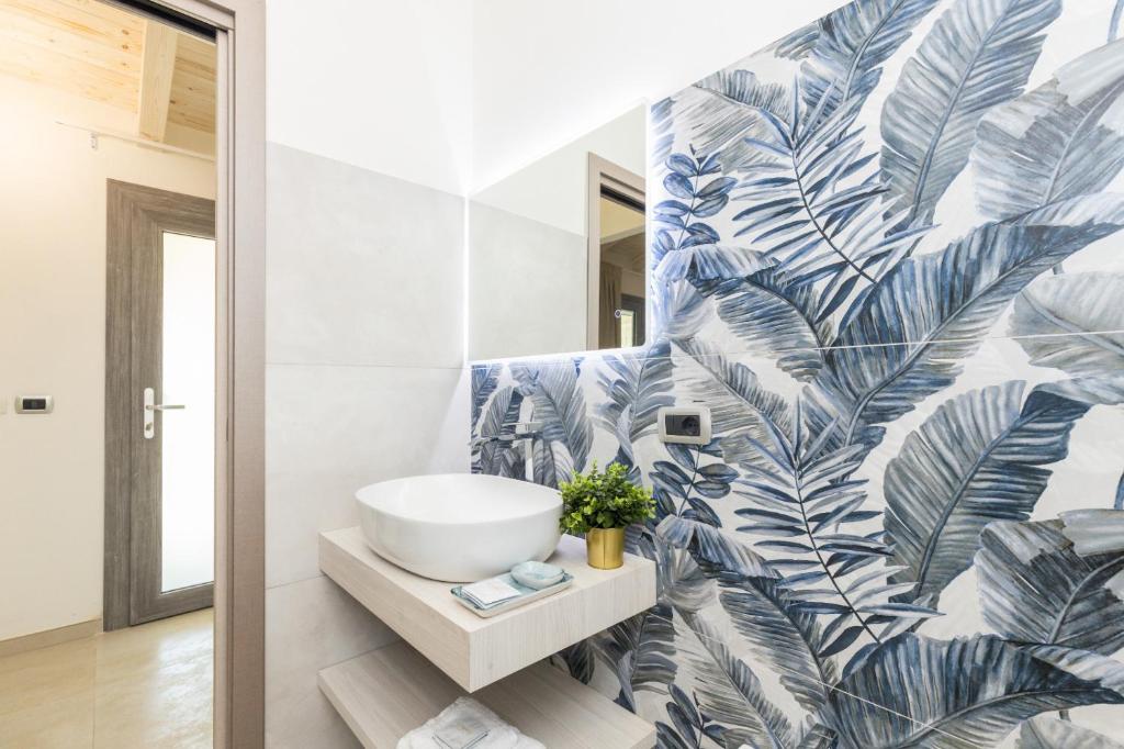 Koupelna v ubytování Villa Giulia suite