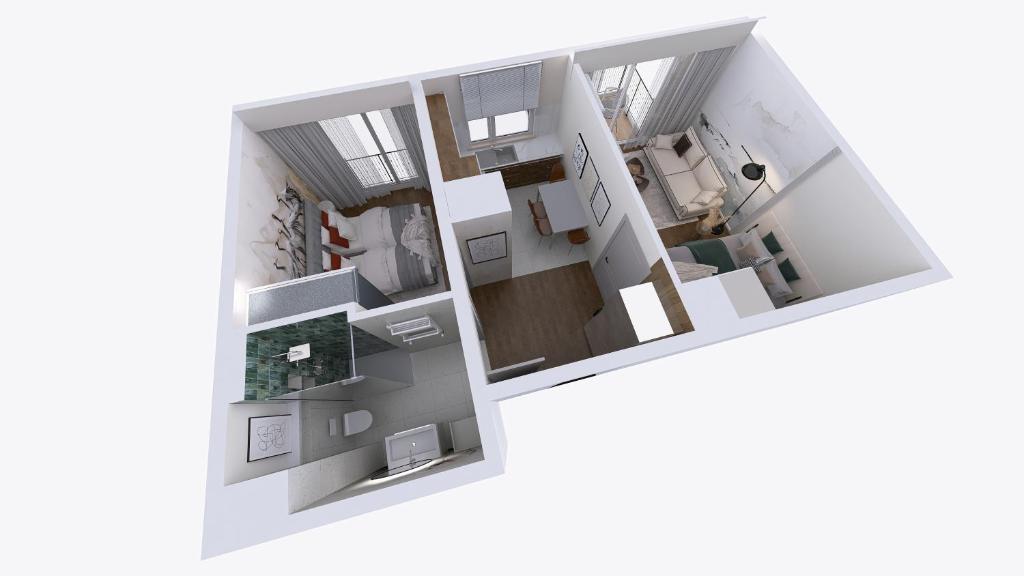 NEW #Madalińskiego57 - city center, new bulding, 2 bedrooms, 2x double beds and a fold-out sofa, separate kitchen, air conditioning, balcony, underground parking, self check in 24h, internet, Netflix, coffee machine, washing machine,1 km to the railway - 1