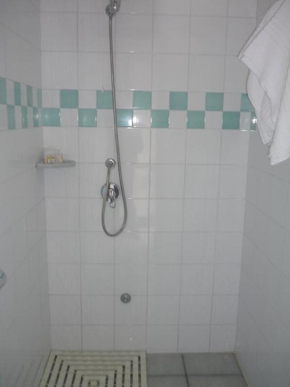 Koupelna v ubytování Hotel Solara