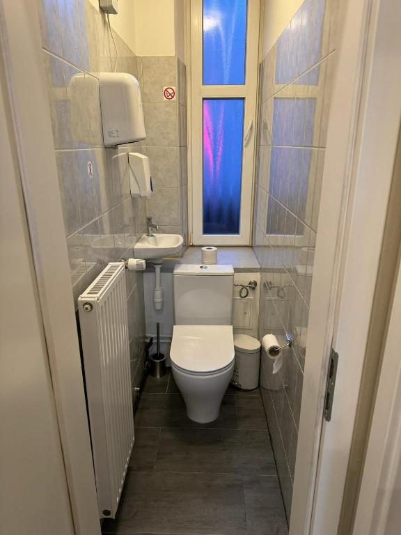 Koupelna v ubytování Room Pauli
