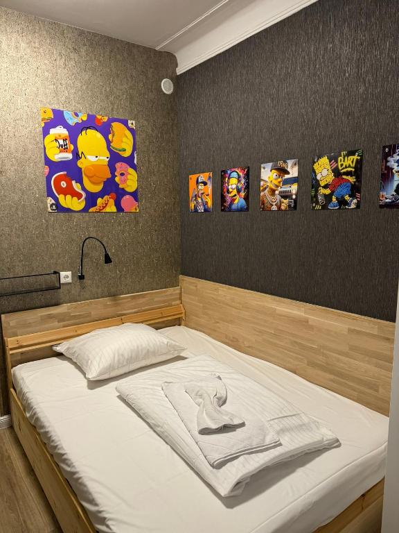 Postel nebo postele na pokoji v ubytování Room Pauli
