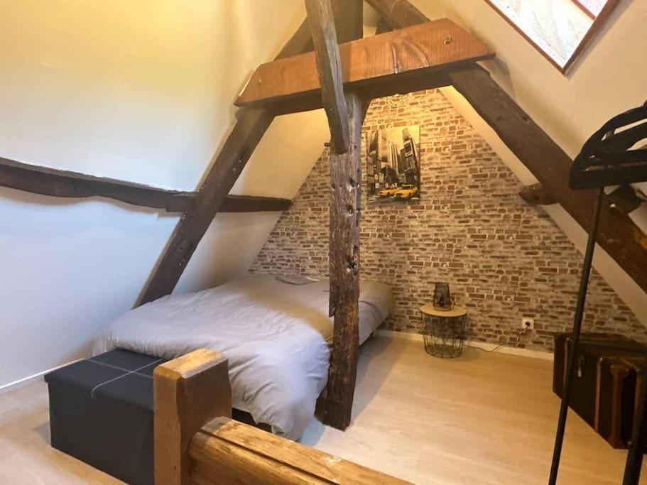Postel nebo postele na pokoji v ubytování Magnifique duplex tout confort