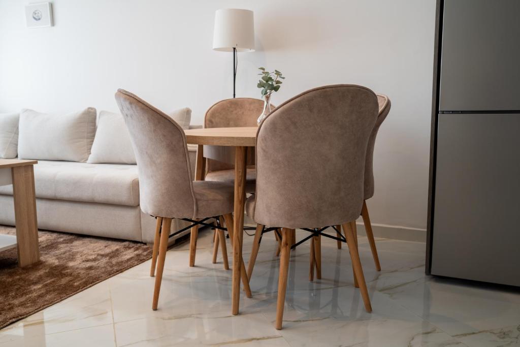 Posezení v ubytování Living Appart-Hotel