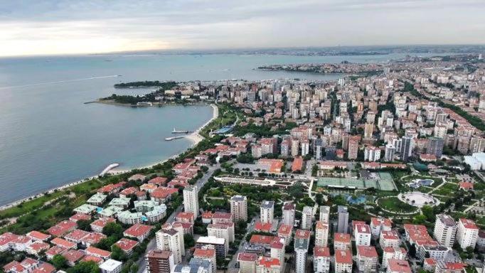 Nespecifikovaný výhled na destinaci Avcılar nebo výhled na město při pohledu z apartmánu
