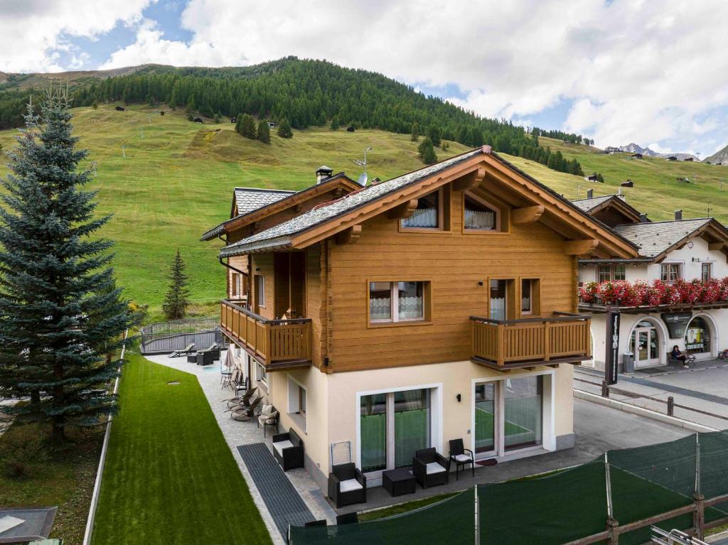 Widok na góry z tego apartamentu