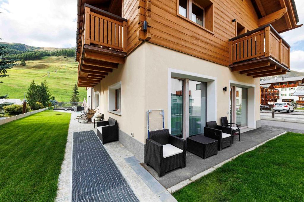 Widok na góry z tego apartamentu