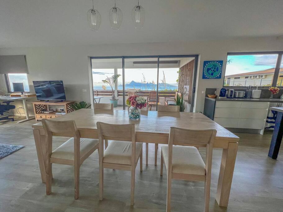 Köök või kööginurk majutusasutuses Fare Miri Ata Premium - 107m2 Panoramic view