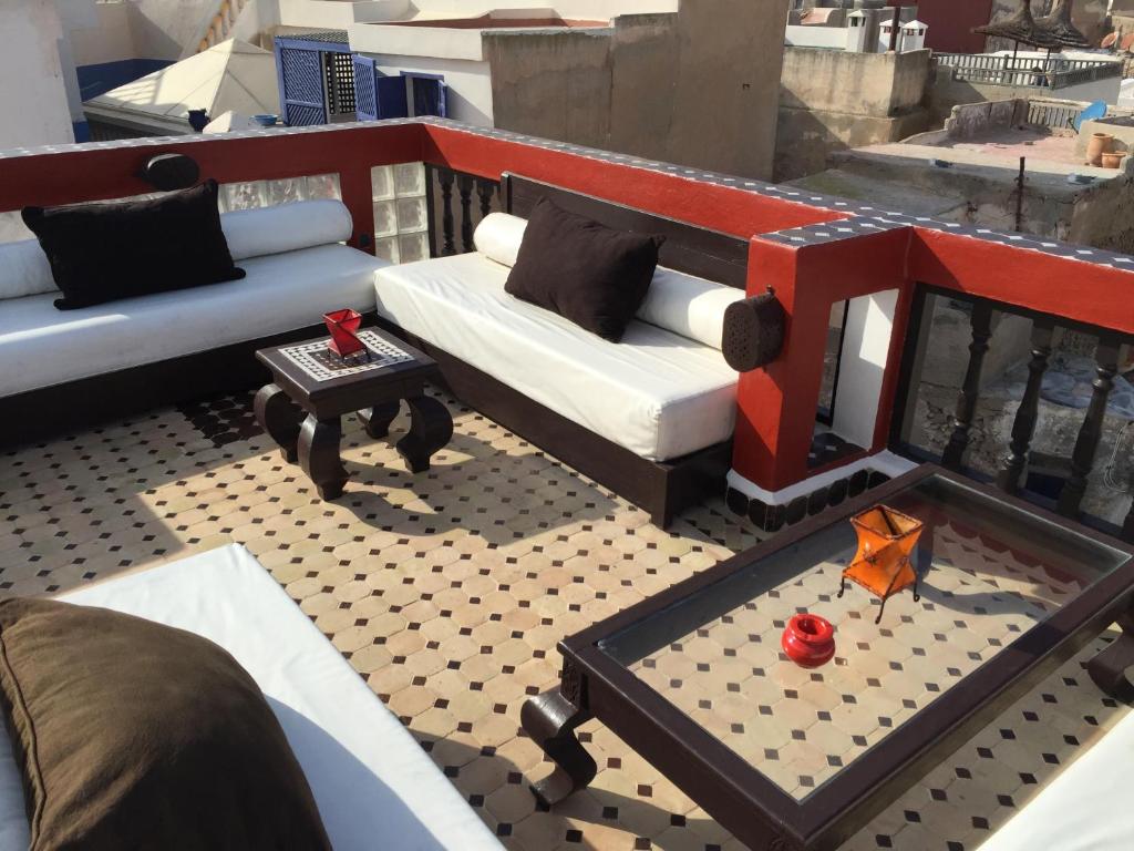 Nápoje v ubytování Riad Bab Essaouira