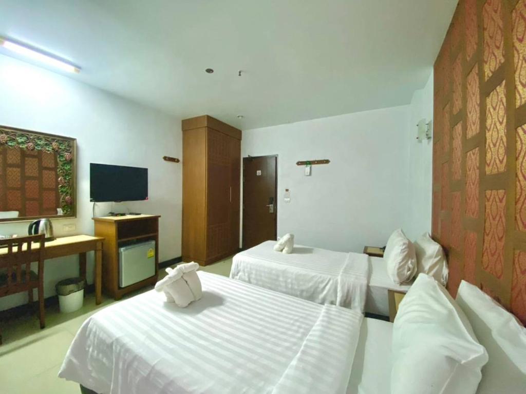 New Siam Palace Ville Hotel - Superieure Kamer Twin Bed