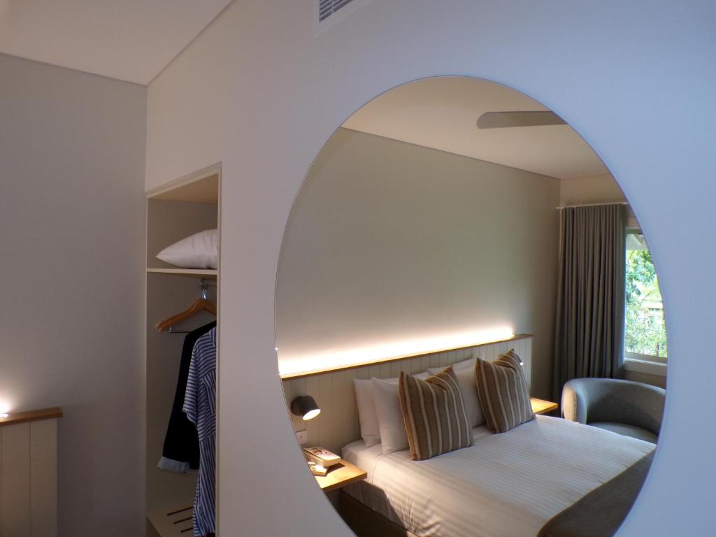 Postel nebo postele na pokoji v ubytování Lismore Gateway Motel