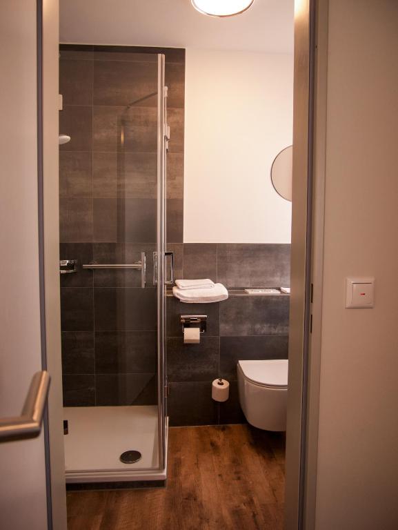 Koupelna v ubytování Hotel Paulushof